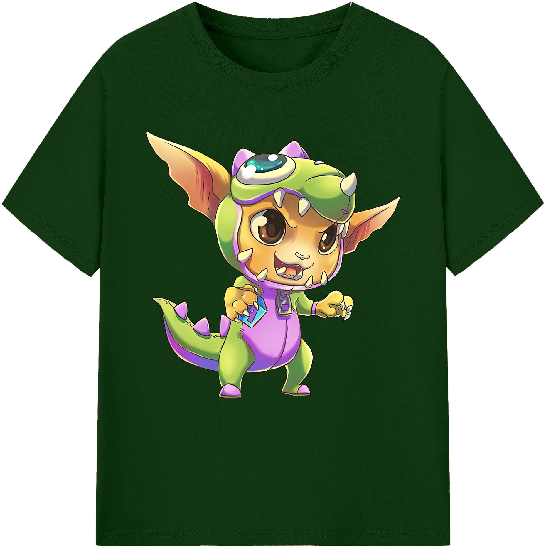 リーグ・オブ・レジェンド League of Legends LOL 綿100％半袖Tシャツ（フロントプリント）
